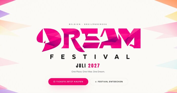 Dream Festival 2027: Ticketverkauf gestartet für neues House-Event im Dreiländereck