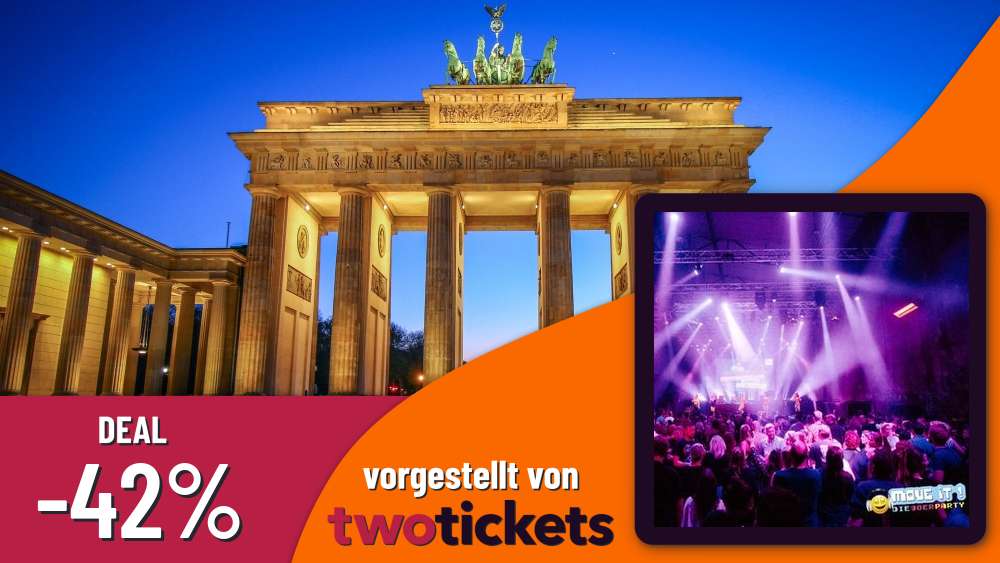 Besondere Musikevents in Berlin am 03.10.26: Move iT! – die 90er Party