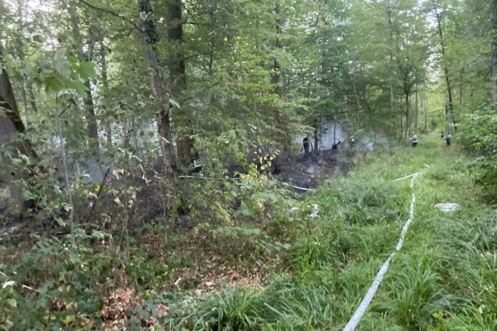 Brand im Offenburger Stadtwald