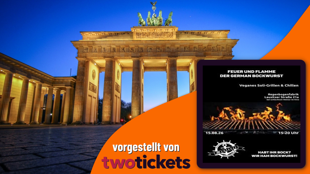 Erlebnisgastronomie in Berlin am 15.08.26: „Soli-Grillen & Chillen“