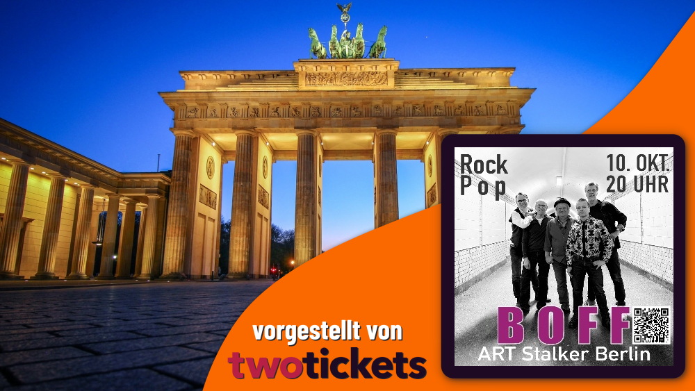 Pop & Rock in Berlin am 10.10.26: BOFF – Indie Pop/Rock