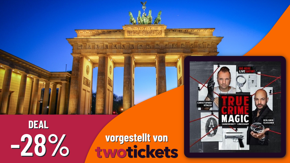 Show in Berlin am 16.08.26: True Crime Magic – Illusion trifft auf harte Realität