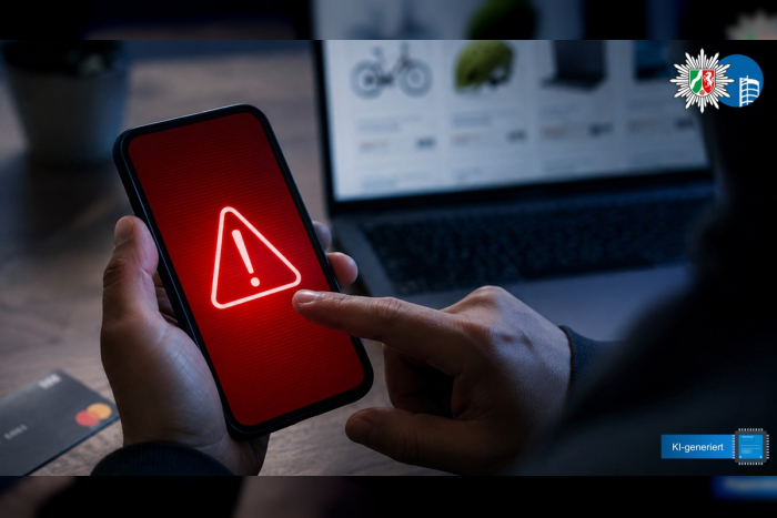 Oberhausen: Polizei warnt vor Online-Betrug