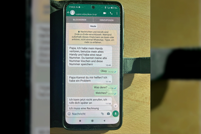 WhatsApp-Betrug: 67-Jähriger um Geld betrogen