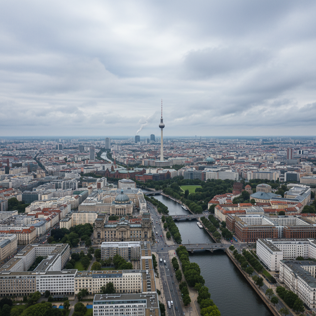 Berlin Wetterprognose: Gelegentliche Regenschauer bei 19 Grad Celsius heute