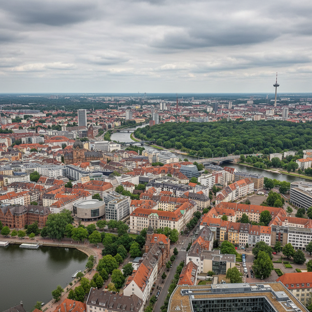 Wettervorhersage für Hannover am 23. August 2026: Regenschauer und milde Temperaturen