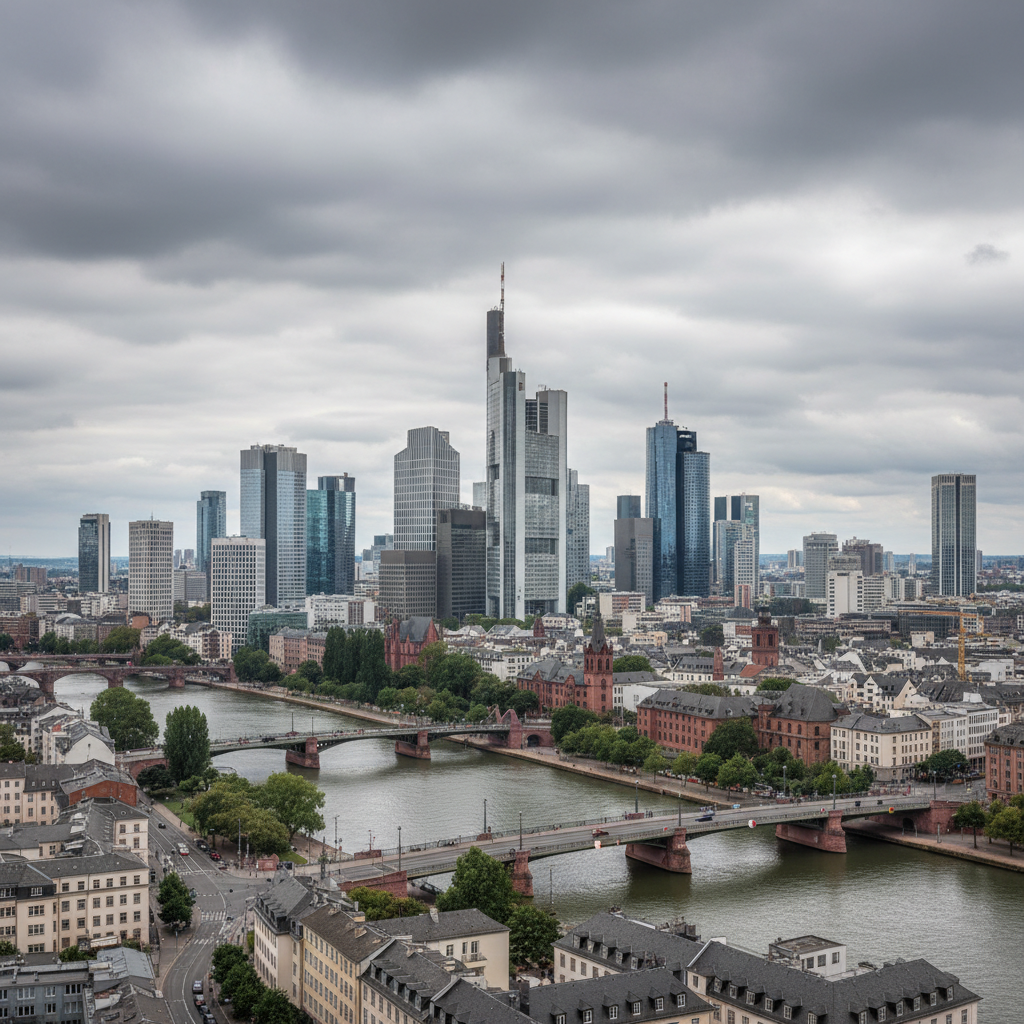 Frankfurt am Main: Hitze mit Sonnenschein bei 35 Grad heute erwarten