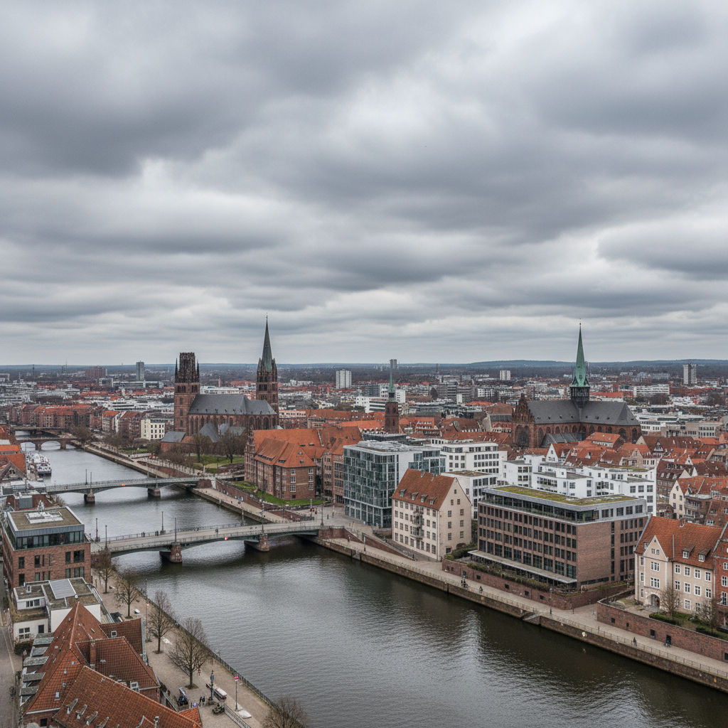 Bremen genießt heute strahlenden Sonnenschein und 30 Grad Wärme