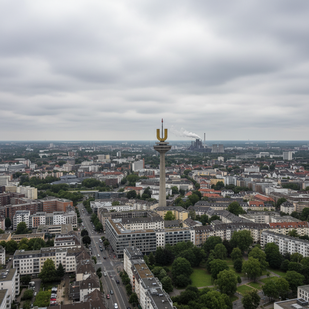 Dortmund erlebt heute strahlenden Sonnenschein und Temperaturen von 34°C