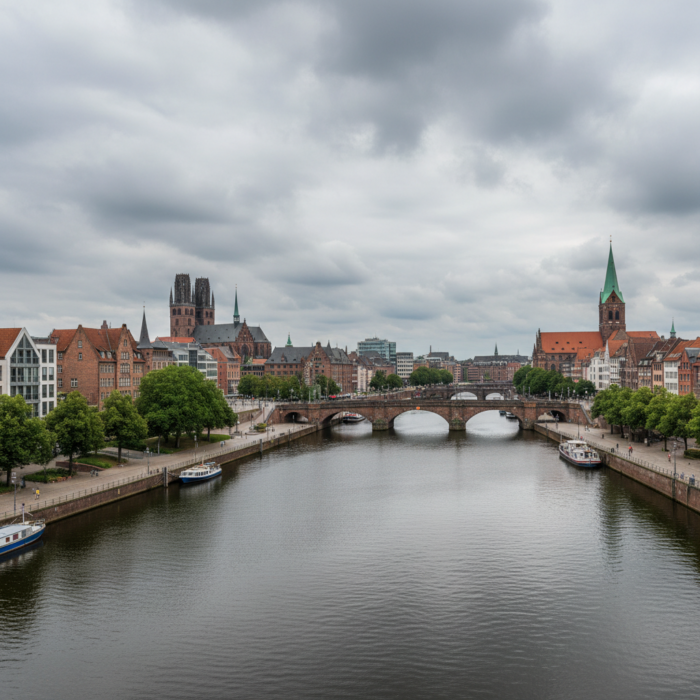 Wettervorhersage für Bremen am 5. August 2026: Regenschauer und Temperaturen bis 29°C