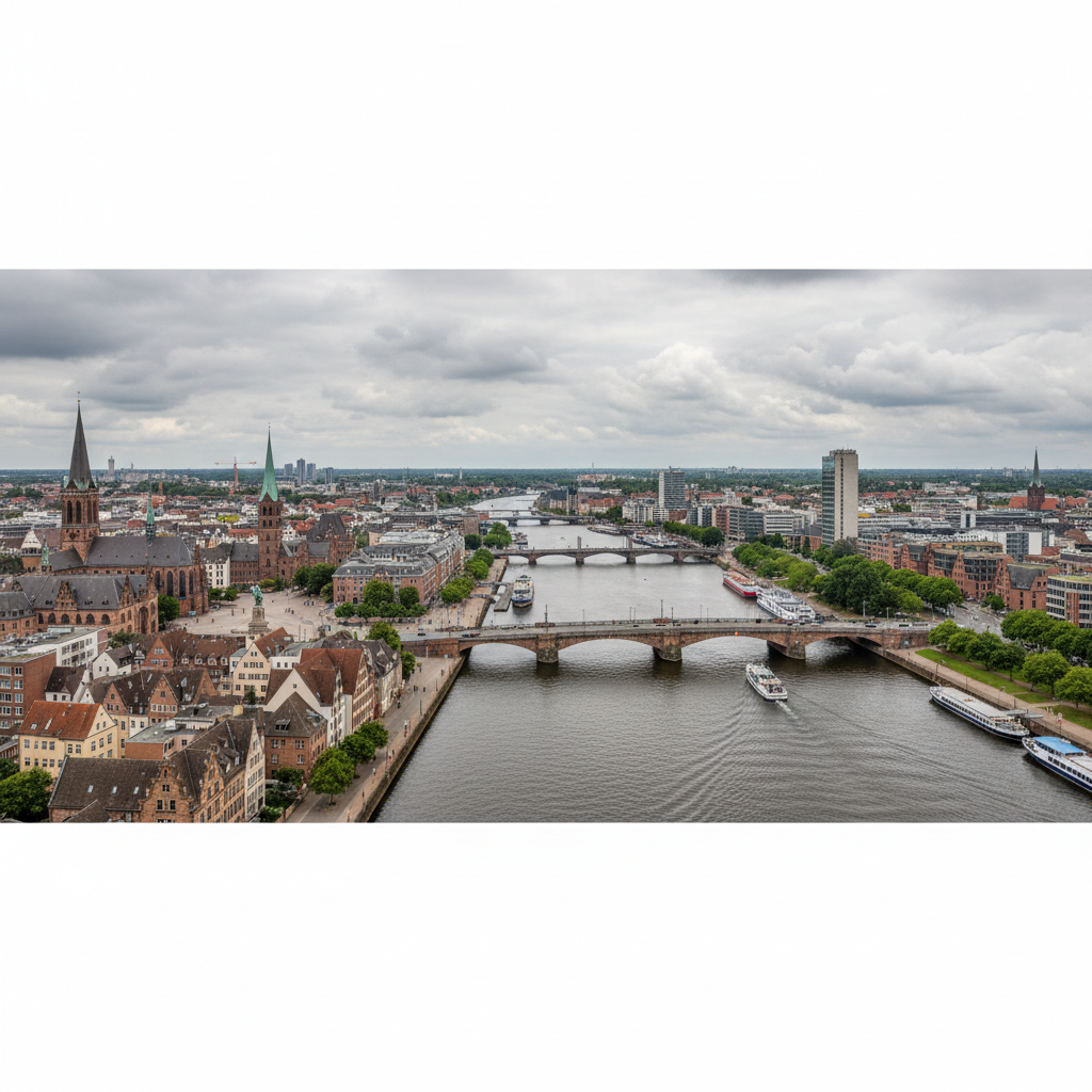 Bremen heute: 19°C mit örtlichen Regenschauern und wechselhaftem Wetter
