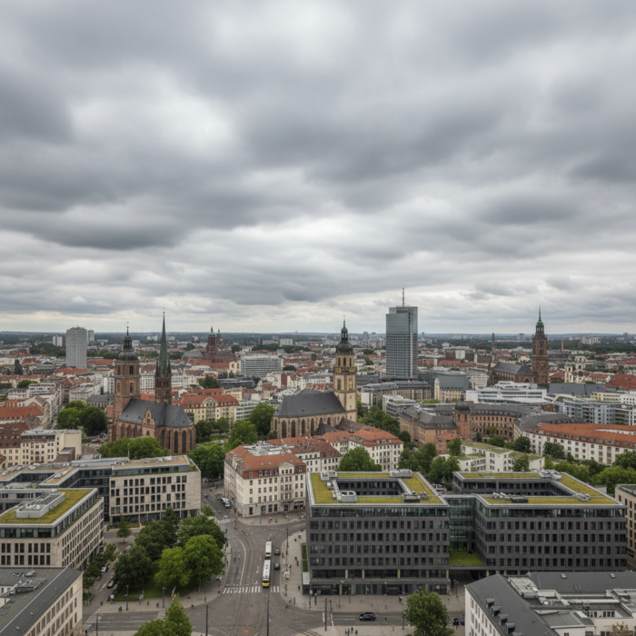 Wettervorhersage für Leipzig am 22. August 2026: Regenschauer und milde Temperaturen