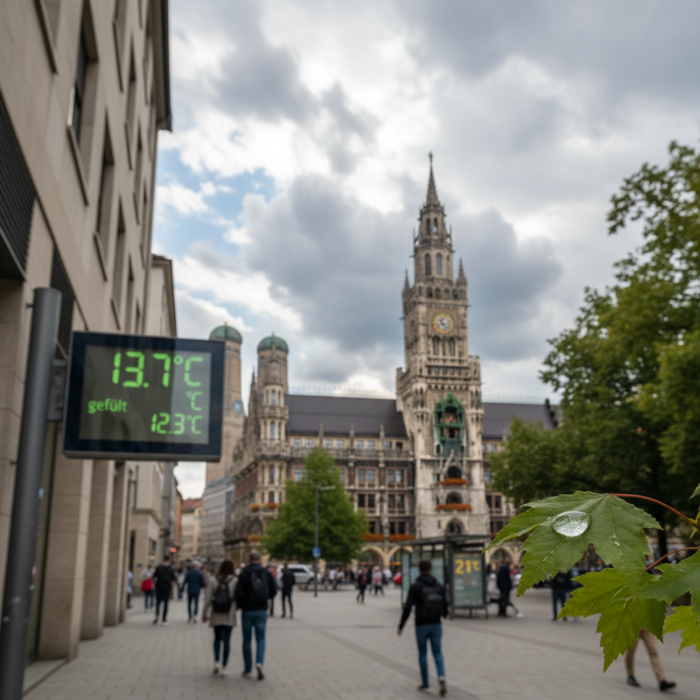 Wettervorhersage für München am 24. August 2026
