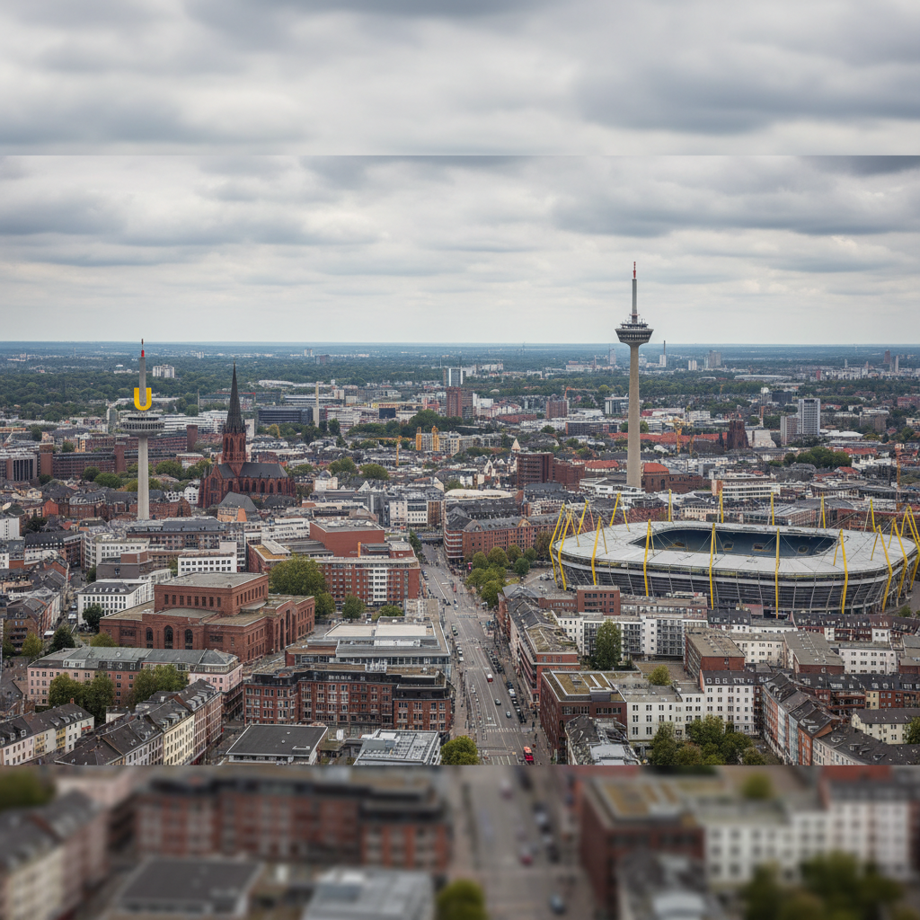 Dortmund: Heute 25°C mit sporadischen Regenschauern in der Umgebung