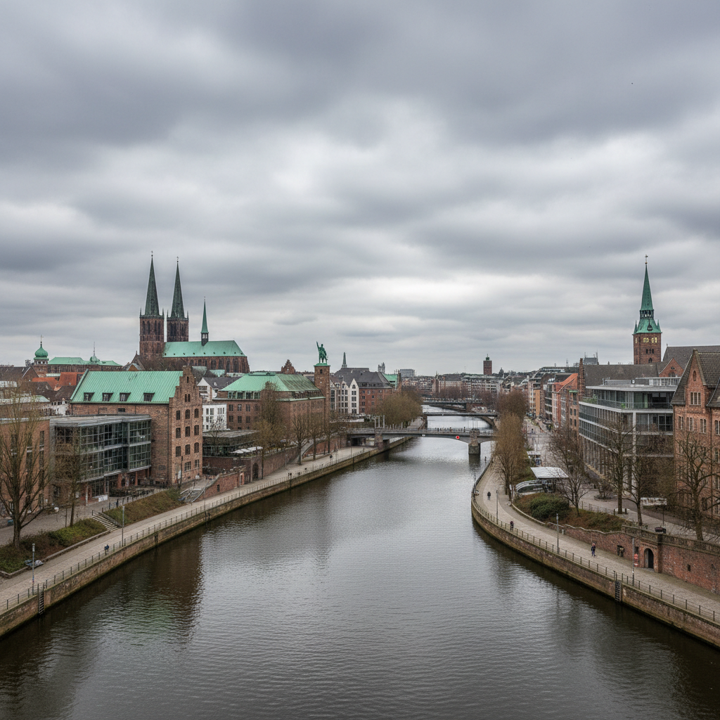 Bremen heute: Nebel mit sommerlichen 23°C begleitet den Tag