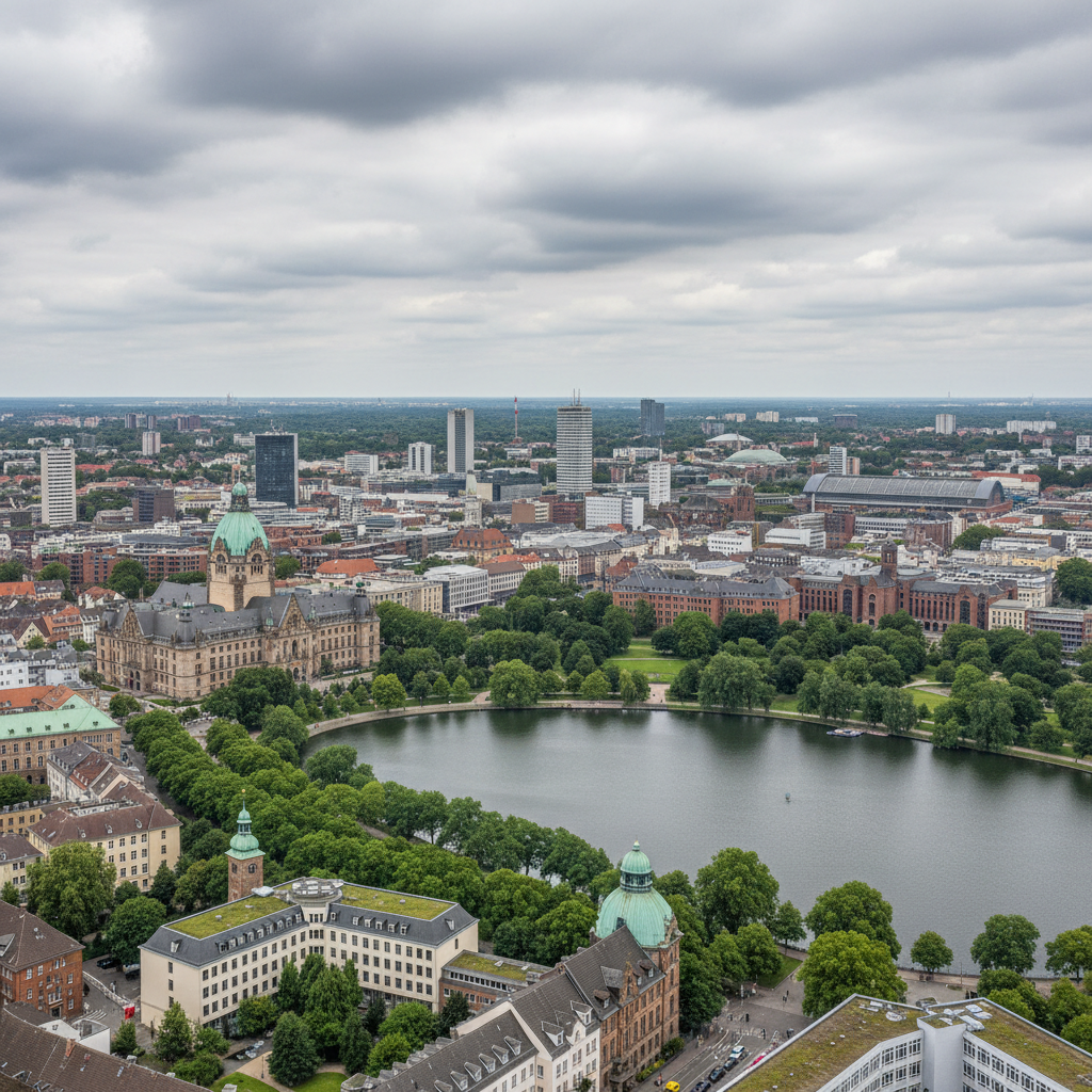 Hannover erwartet heute 22°C und dichten Nebel
