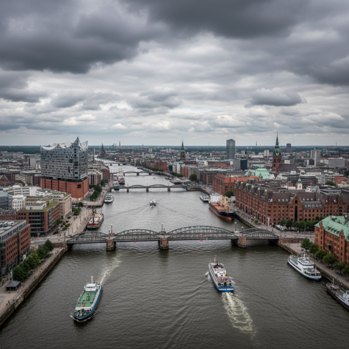 Wettervorhersage für Hamburg am 14. August 2026