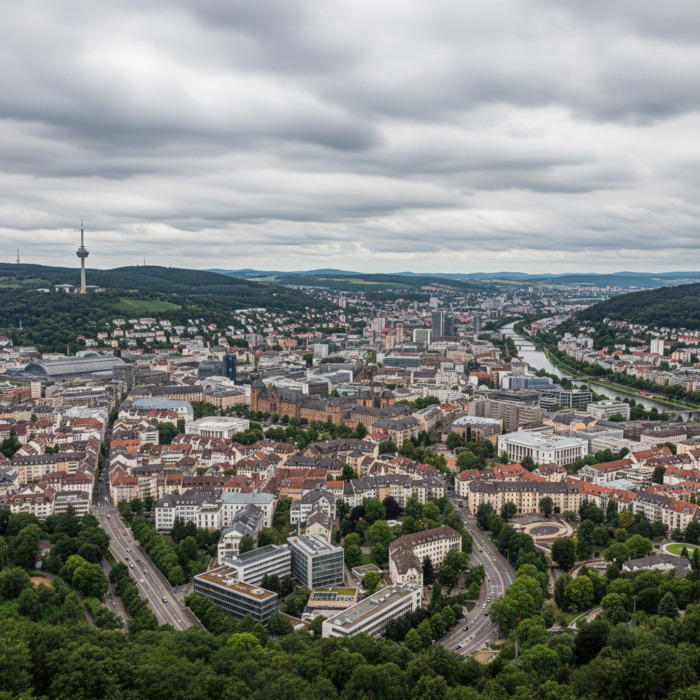 Wettervorhersage für Stuttgart am 19. August 2026: Regenschauer und Temperaturen bis 29°C