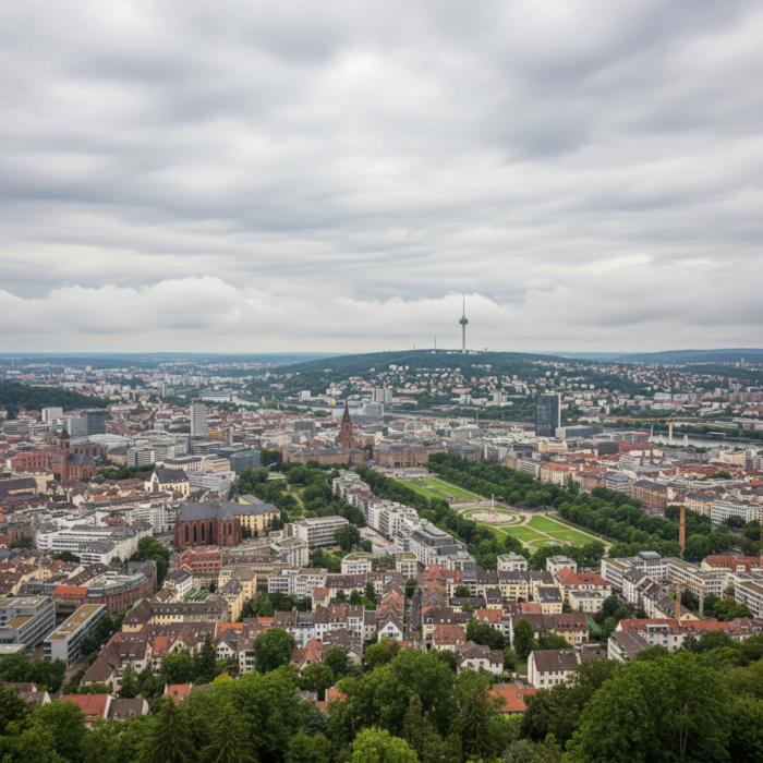 Wettervorhersage für Stuttgart am 28. August 2026: Regenschauer erwartet