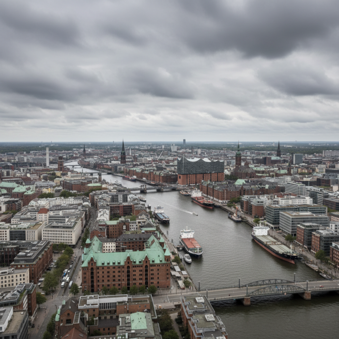 Wettervorhersage für Hamburg am 31. August 2026: Nebel und Regen