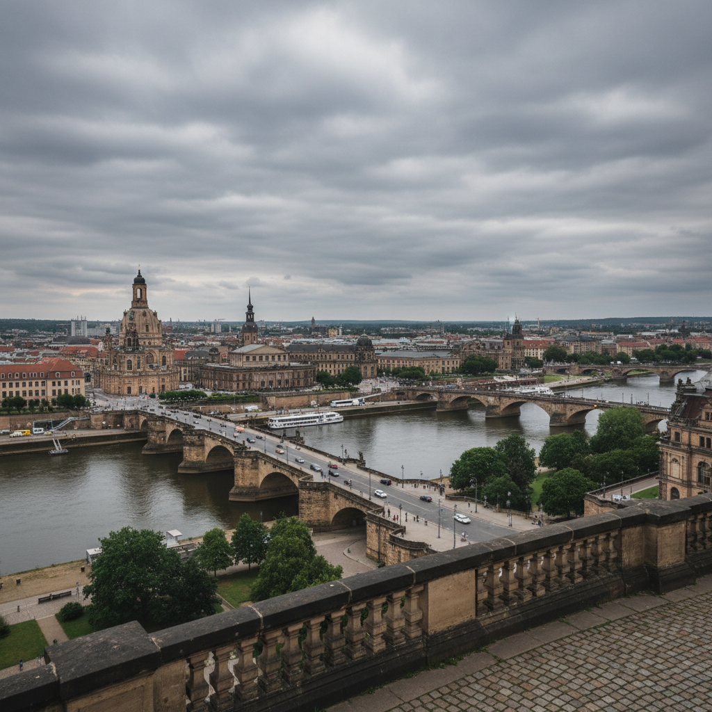 Dresden erwartet strahlenden Sonnenschein und Temperaturen bis zu 36°C