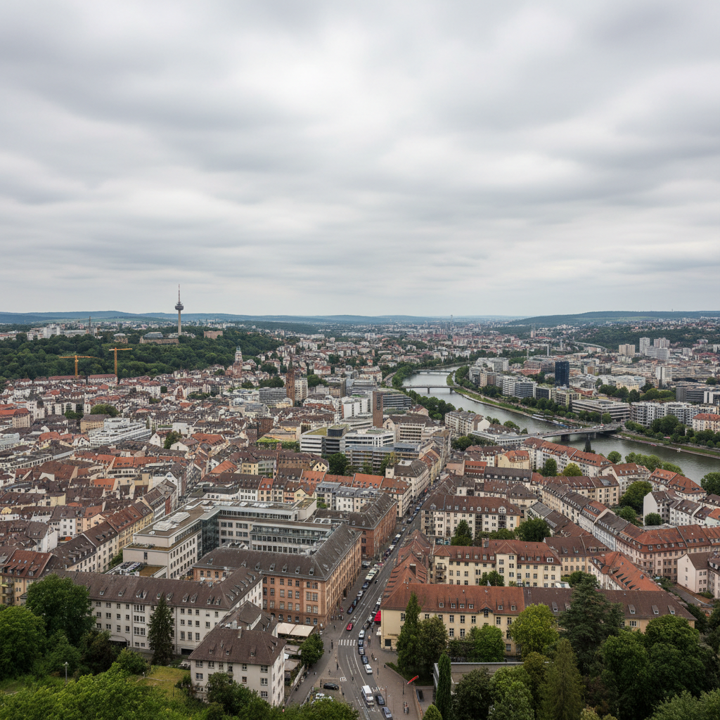 Stuttgart heute: Wolkenüberzug und sommerliche 31 Grad Celsius