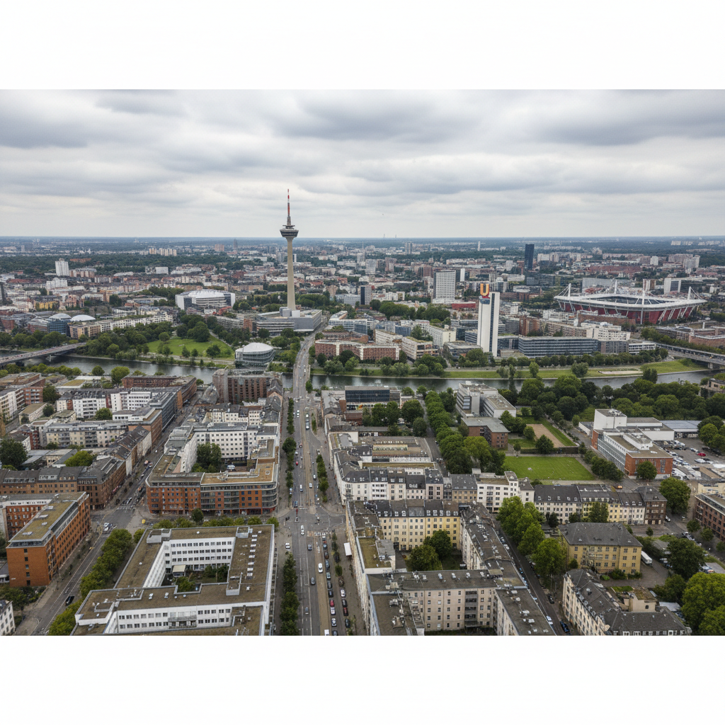 Dortmund heute: 31°C und bewölkter Himmel erwarten die Bewohner