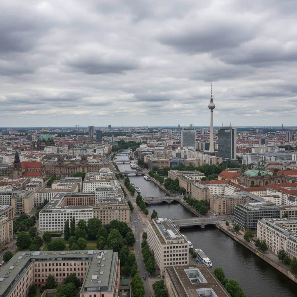 In Berlin bleibt’s heute bei 20°C mit einem sanften Regenschauer