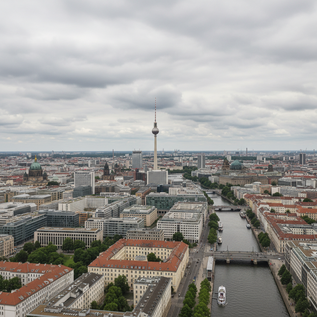 Berlin erwartet bewölkten Himmel und 27°C an diesem Tag