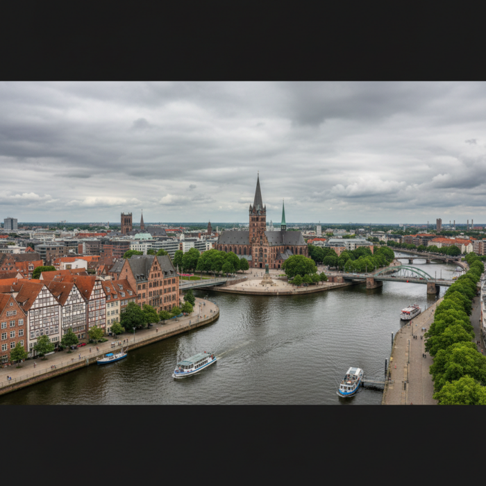 Wettervorhersage für Bremen am 28. August 2026: Regenschauer und milde Temperaturen