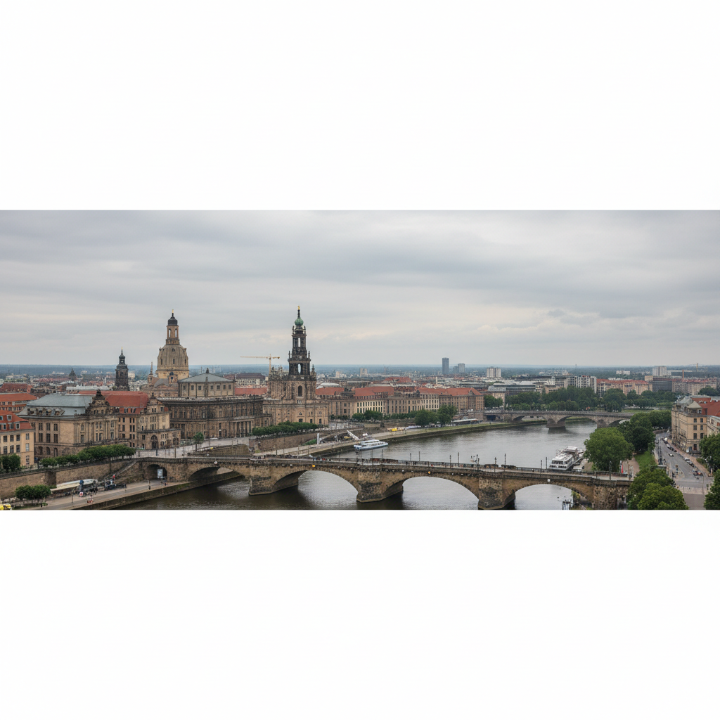 Dresden heute: Bewölkter Himmel und milde 22 Grad Celsius