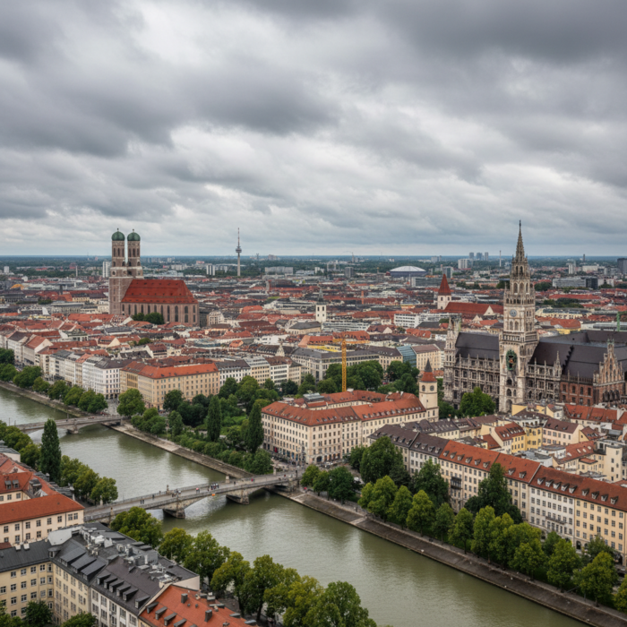 Wettervorhersage für München am 6. August 2026: Nebel und Regenschauer