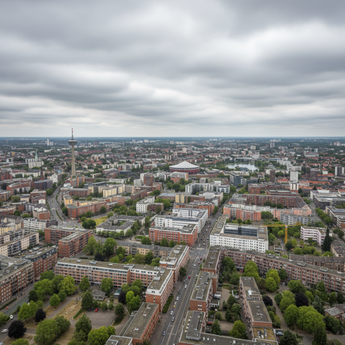 Wettervorhersage für Dortmund am 19. August 2026: Regenschauer und milde Temperaturen