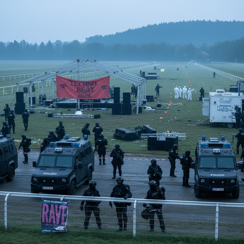 Rave in der Schweiz: Verletzte nach gewaltsamem Vorfall, darunter Deutsche