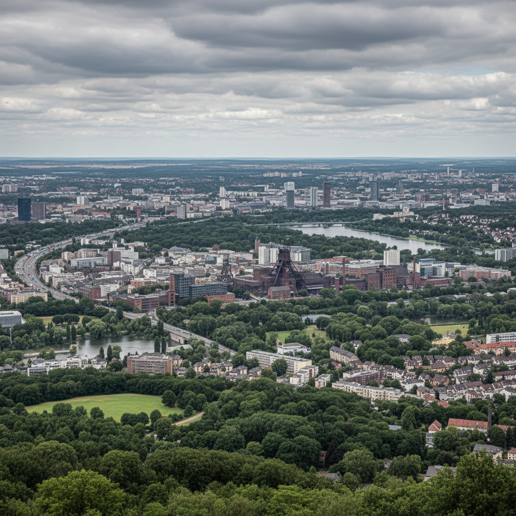 Heiteres Wetter in Essen mit angenehmen 26°C heute
