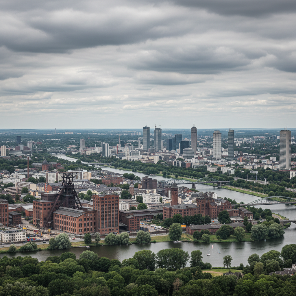 Essen heute: Wolken dominieren bei angenehmen 24 Grad Celsius