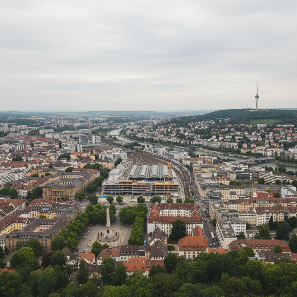 Stuttgart heute: Wolken dominieren bei angenehmen 23 Grad Celsius