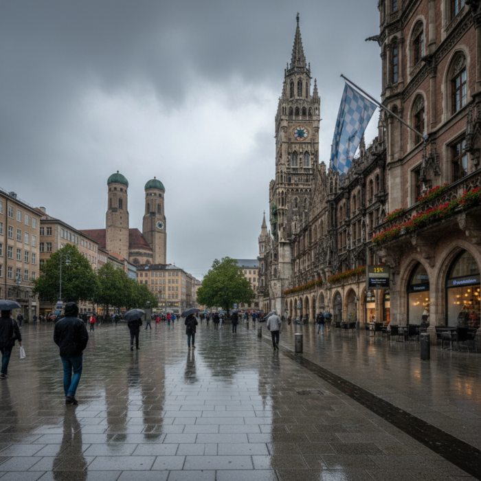 Wettervorhersage für München am 25. August 2026