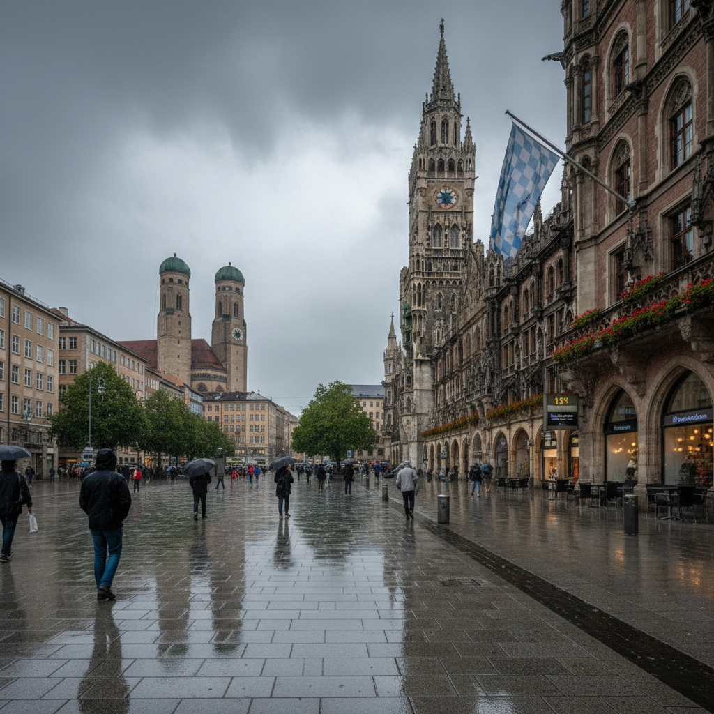 Wettervorhersage für München am 25. August 2026