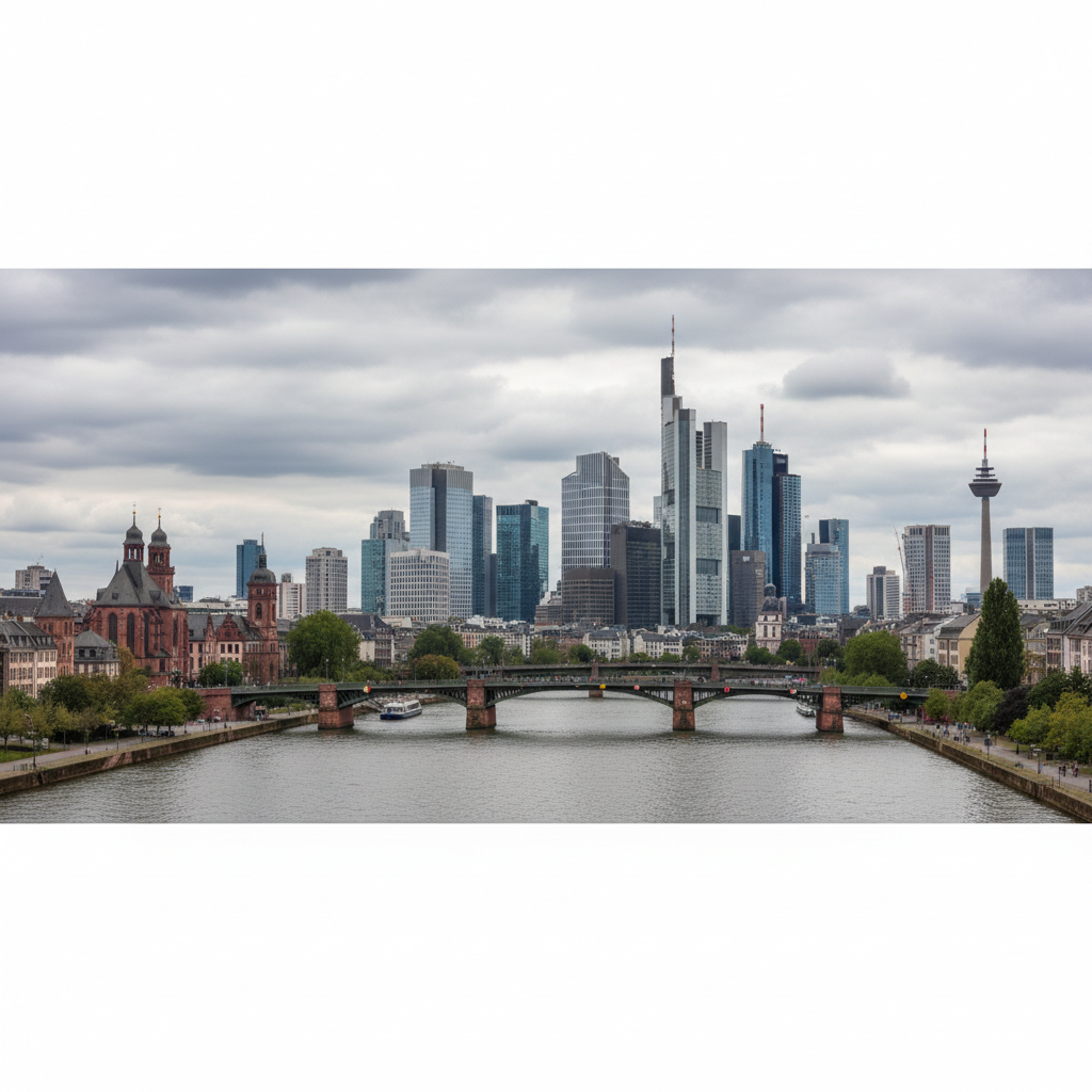 Frankfurt am Main heute: Sonnige Abschnitte bei 32°C und Wolken durchsetzt