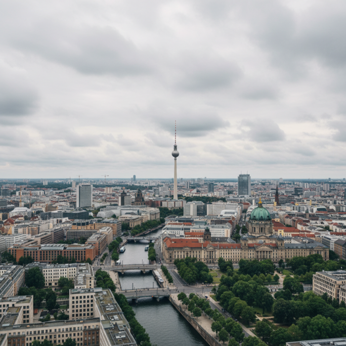 Wettervorhersage für Berlin am 20. August 2026: Regenschauer und milde Temperaturen