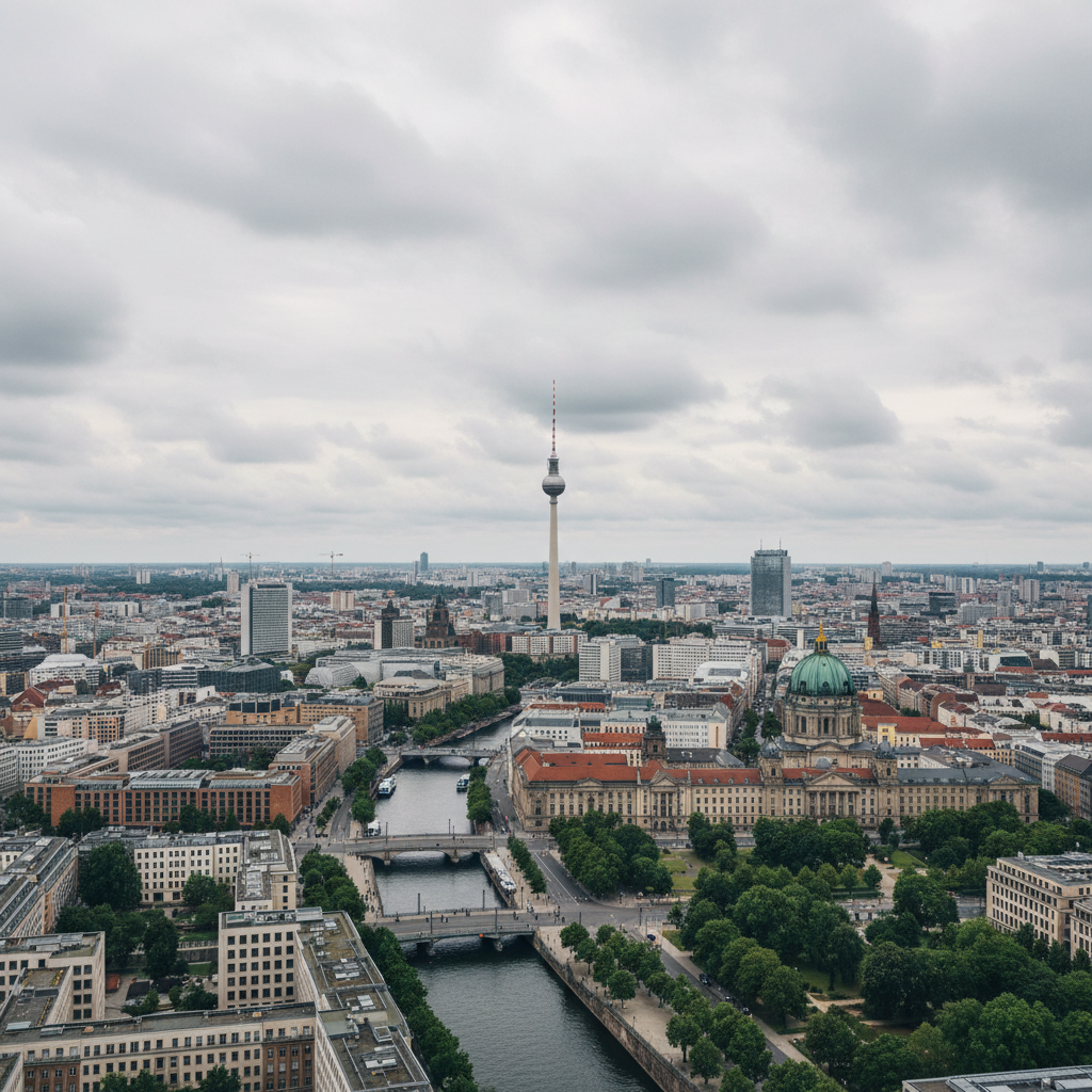 Berlin heute: Temperaturen um 26°C mit sporadischen Regenschauern in der Umgebung