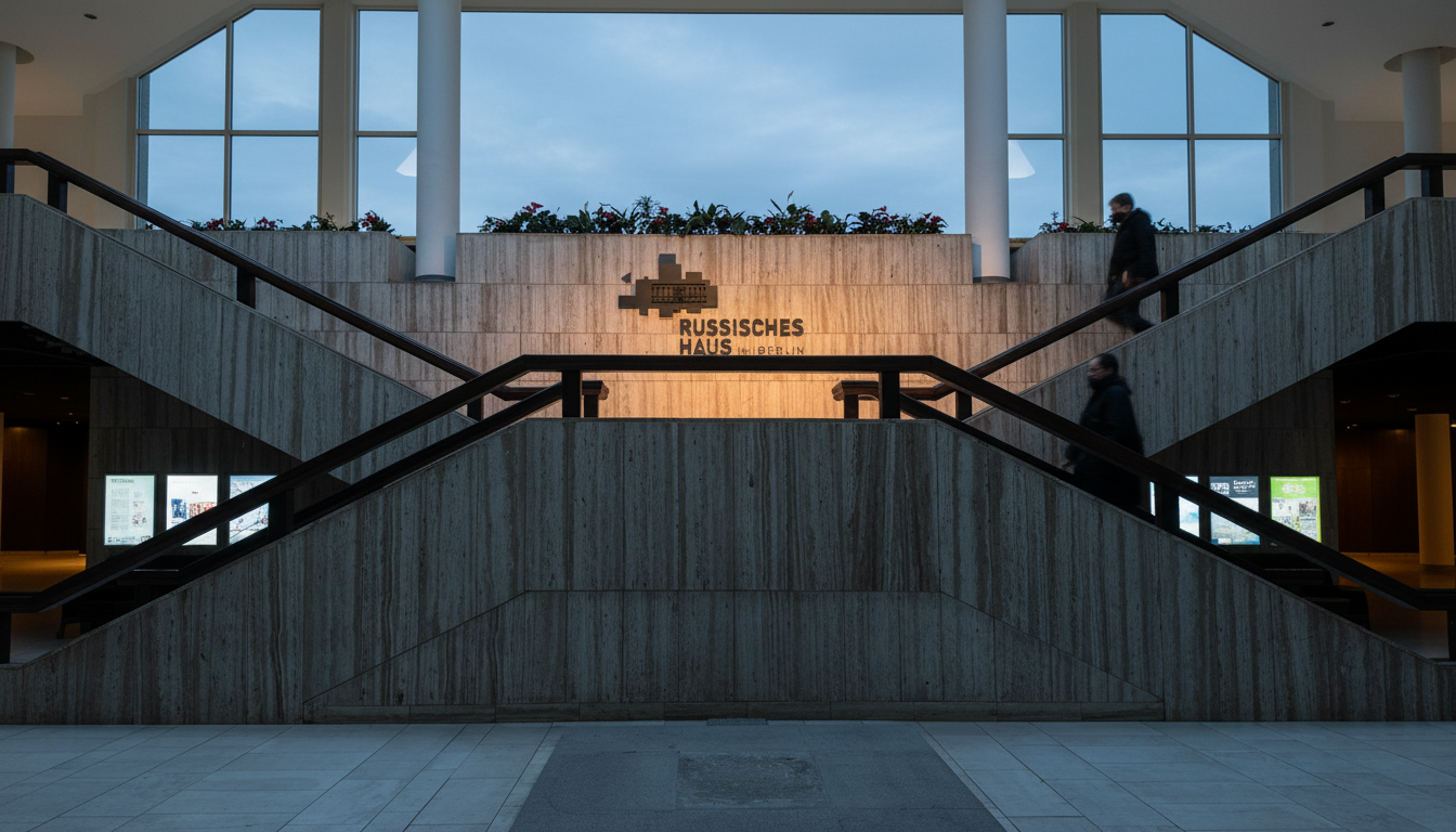 Russisches Haus in Berlin: Kulturtempel oder Umschlagplatz für Geheimdienste?