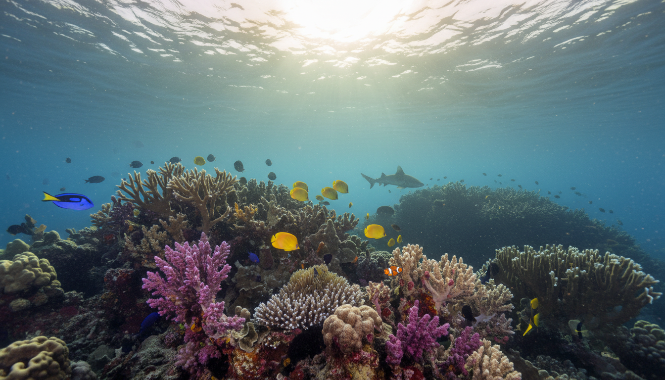 Sommermonsun stärkt das Great Barrier Reef gegen Korallenbleiche