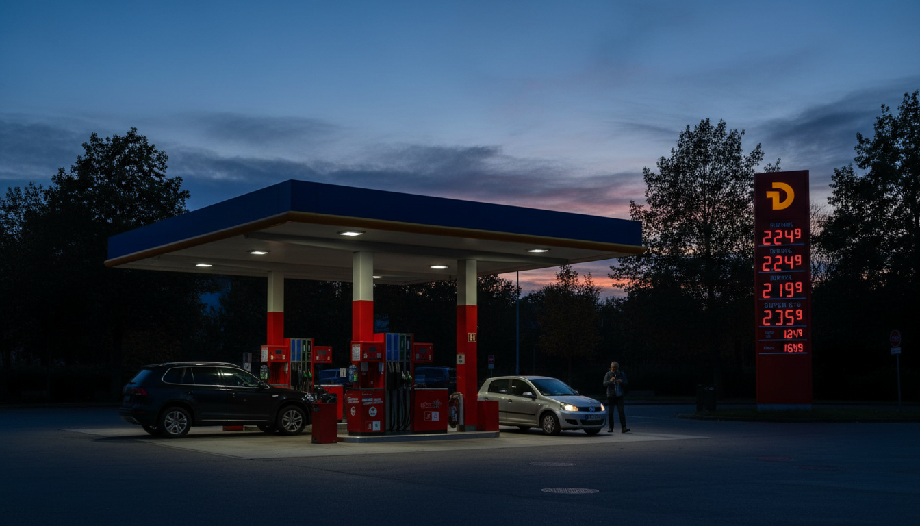 Tankstellenpreise im Aufwind: Benzin und Diesel verteuern sich deutlich