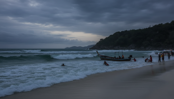 Thailand: Badeunfall – Deutsche geraten in starke Wellen
