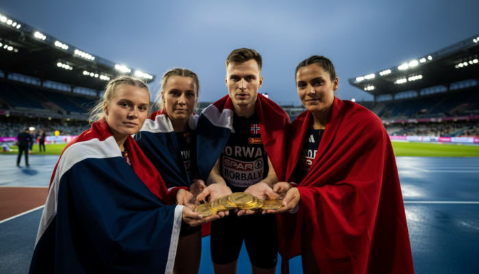 Leichtathletik-EM: Norwegens Staffel gibt Goldmedaillen zurück