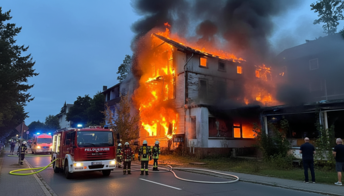Hotel brennt in Bad Lauterberg im Harz: Haus mit Reichsbürger-Vergangenheit