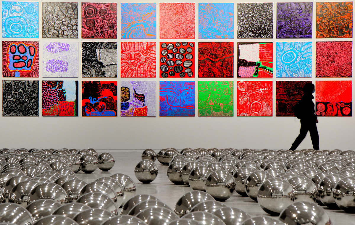 Punkte für die Ewigkeit: Die japanische Künstlerin Yayoi Kusama ist verstorben