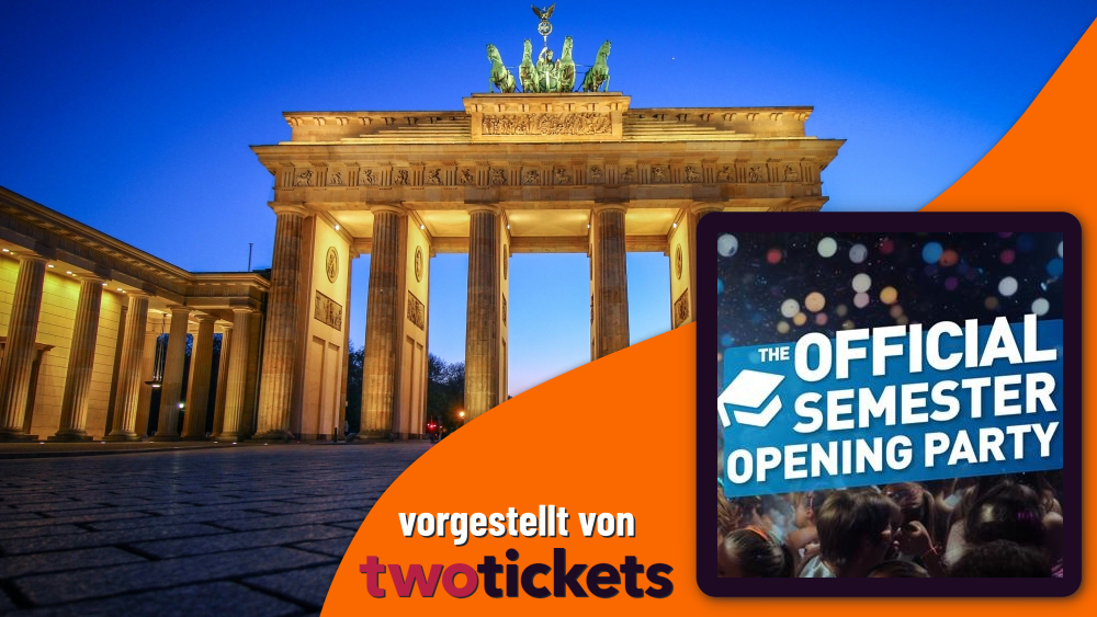 Besondere Musikevents in Berlin am 16.10.26: The Official Semester Opening Party